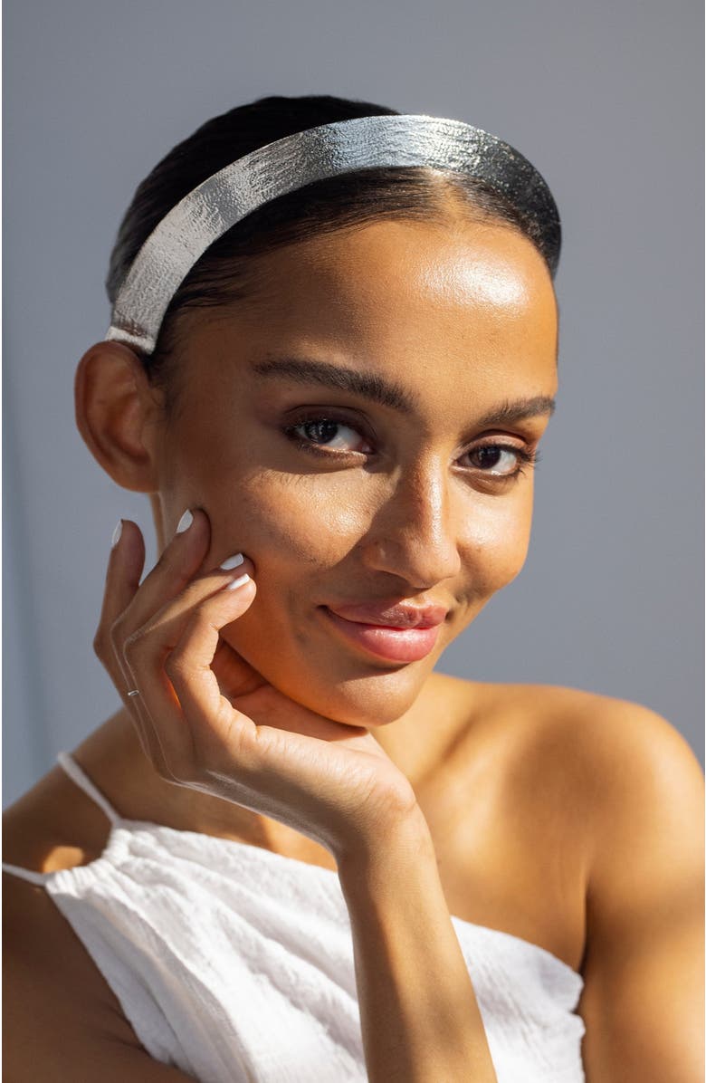 Epona Valley Wide Spun Crown, Alternate, color, Silver