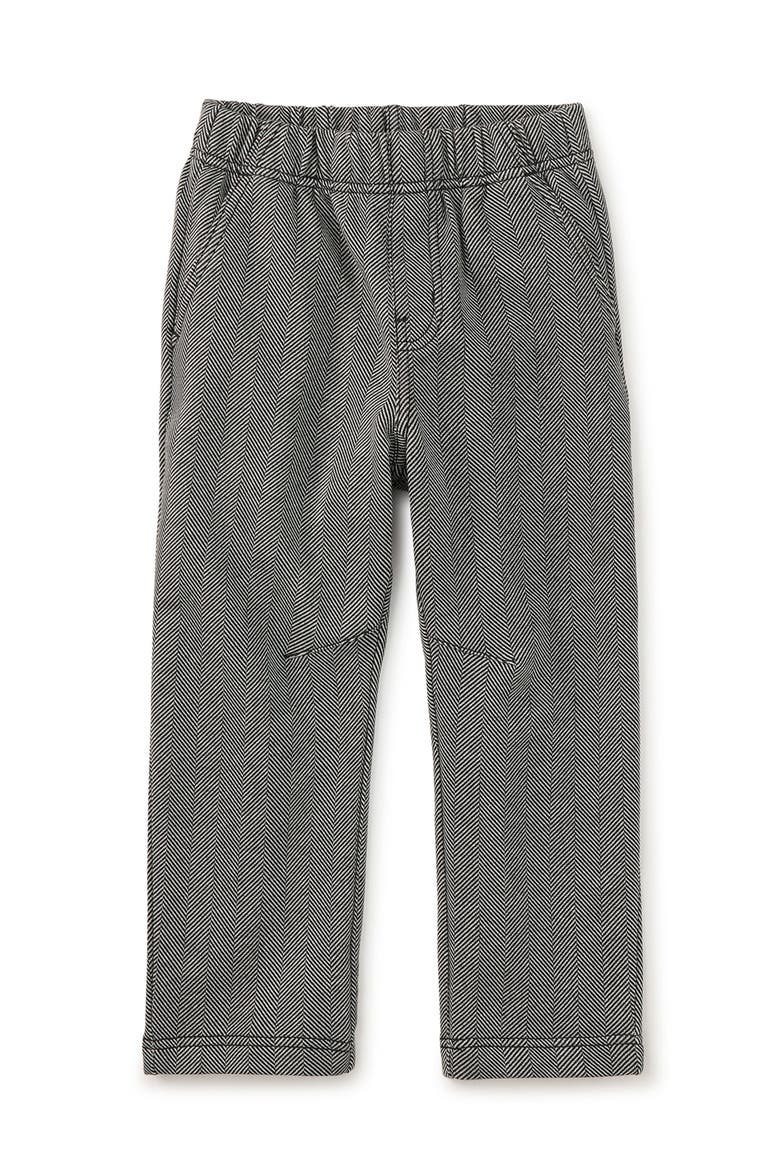 Barrel Leg Trousers, Main, color, Herringbone