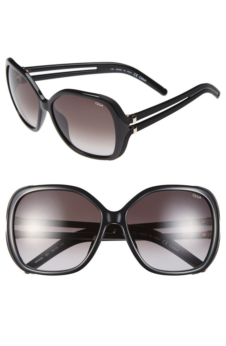 Chloé 59mm Sunglasses | Nordstrom display picture 1