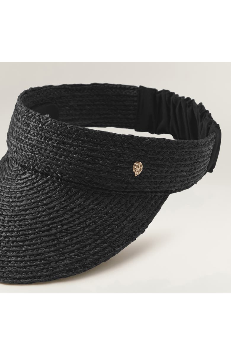 Helen Kaminski Medea Raffia Sun Visor, Alternate, color, 