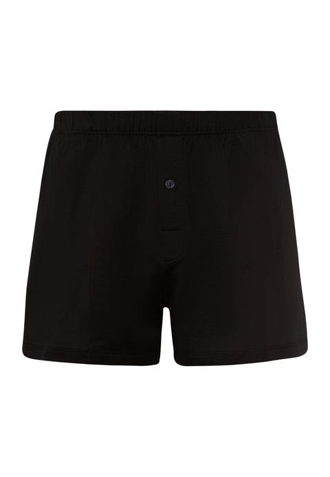 Cotton Sporty Button Fly Cotton Boxer
