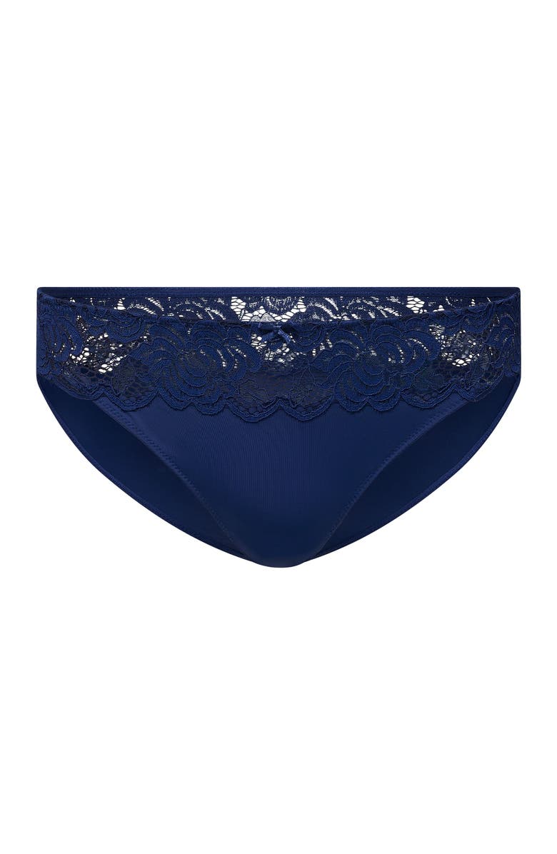 Adore Me Livi Cheeky Panties, Alternate, color, Dark Blue