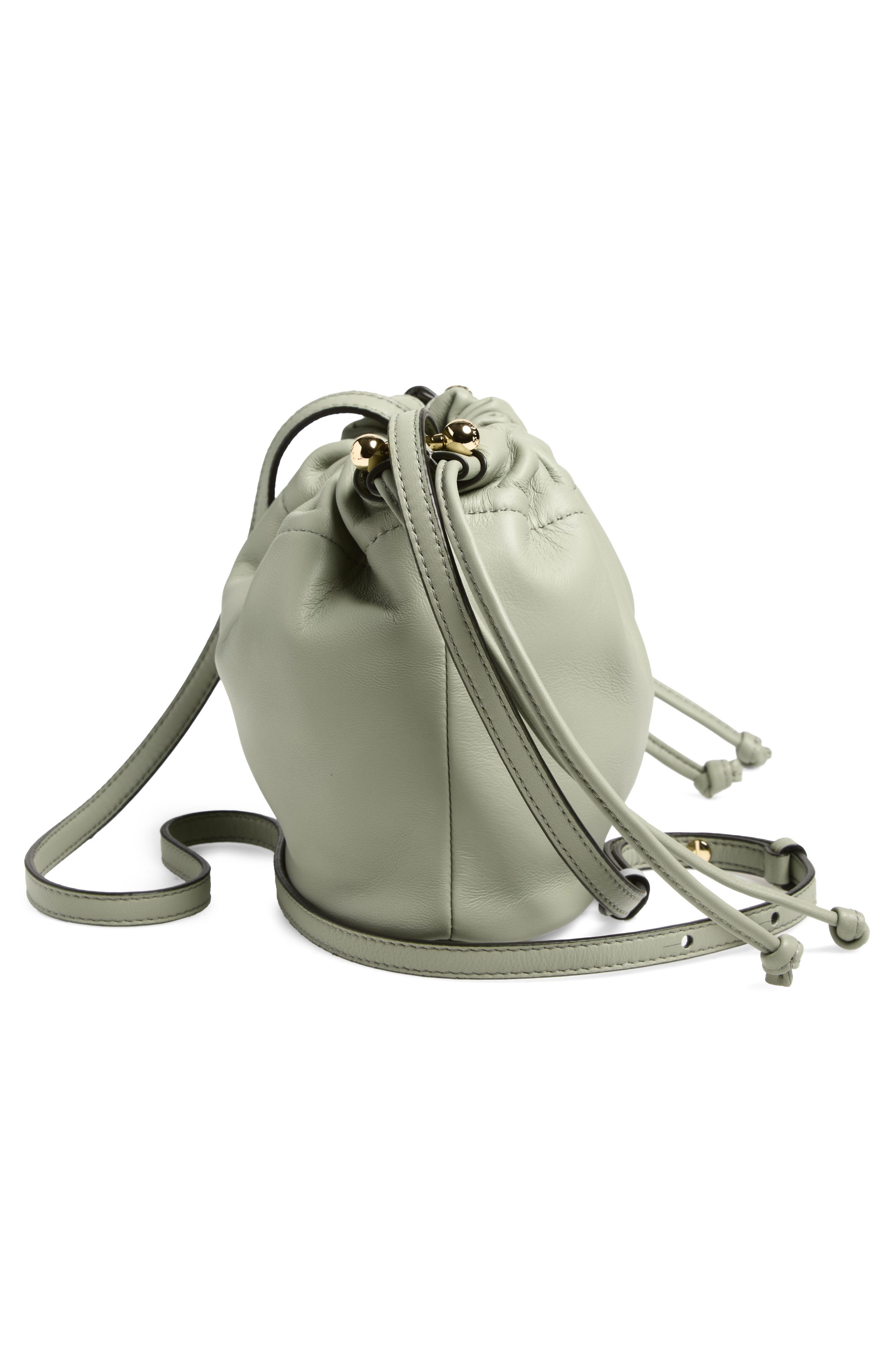 Strathberry Drawstring Crossbody Bag, Alternate, color, Library Green