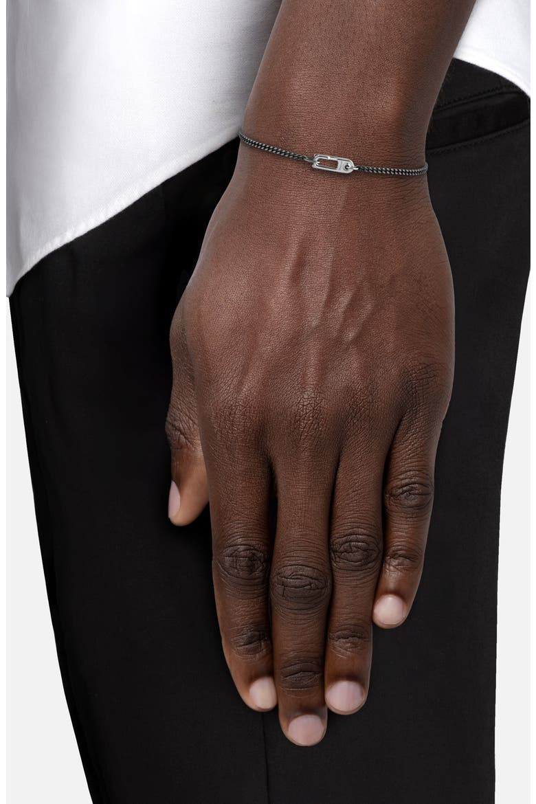 Men's Mini Annex Bracelet, Alternate, color, RUTHENIUM BRUSHED BLACK