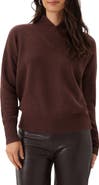 Karen Kane Crossover Shawl Collar Sweater