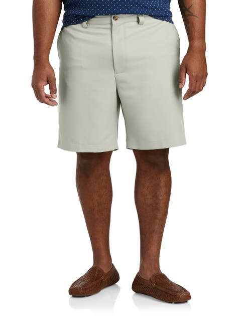 Waist-Relaxer Microfiber Shorts