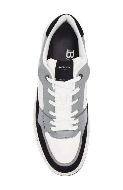 Balmain B-court Flip Sneaker In Multi