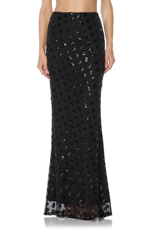 Tegan Sequin Maxi Skirt