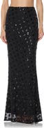 AFRM Tegan Sequin Maxi Skirt