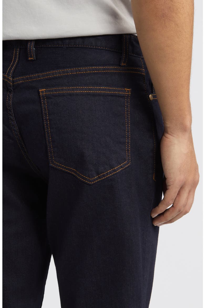 Straight Leg Jeans, Alternate, color, DARK WASH