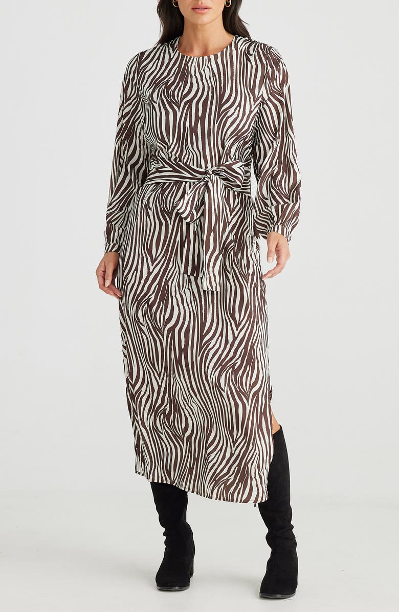 Brave+True Turning Point Long Sleeve Dress, Main, color,