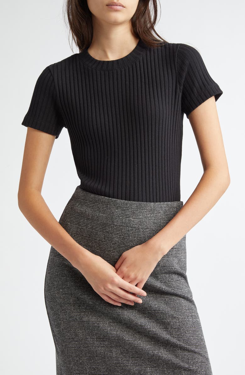 Vince Rib Crewneck Top, Main, color,