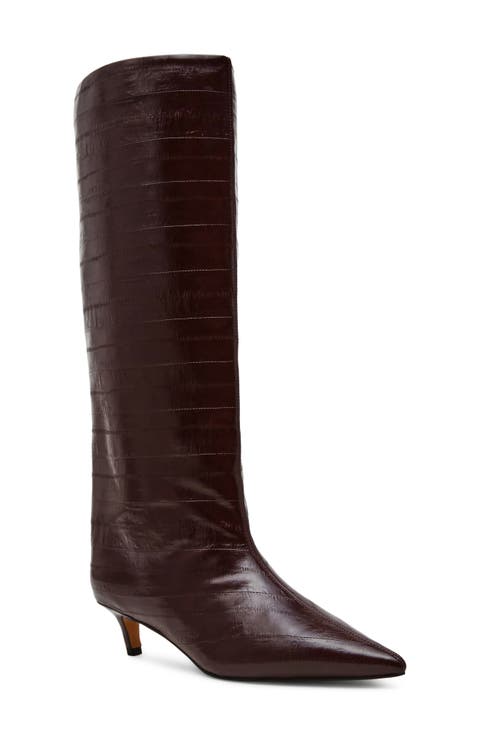 Lychee Pointed Toe Boot