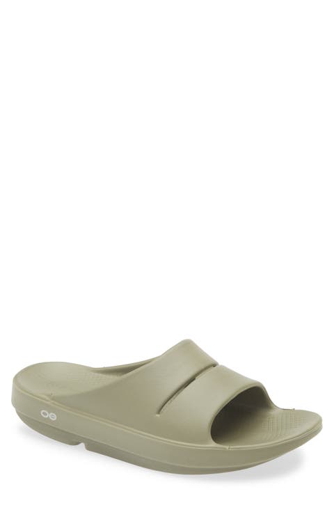【OOFOS】 OOriginal - Olive Drab ★ 22~29 OOFOS Women's OOriginal Recovery Sandal - Olive – oofos