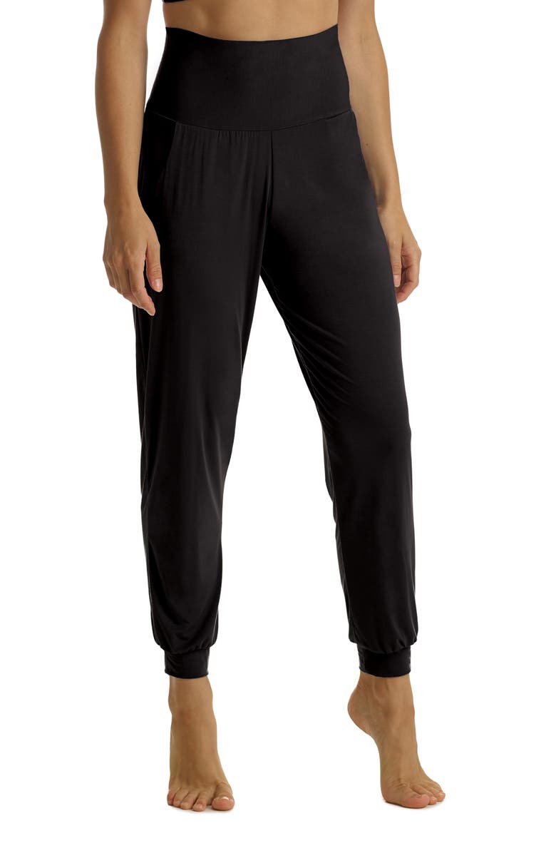 Commando Butter High Waist Joggers, Main, color, Black