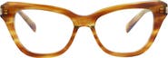 Saint Laurent 52mm Cat Eye Optical Glasses