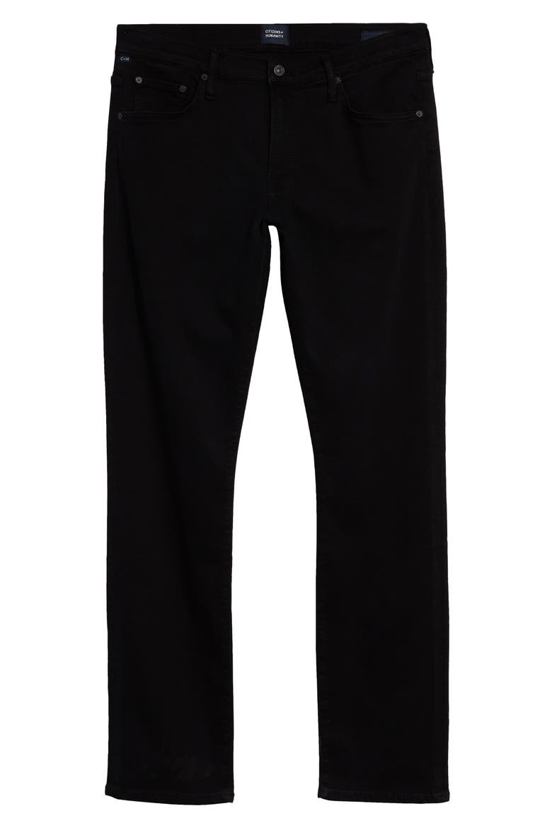 Gage Slim Straight Leg Jeans, Alternate, color, RAVEN