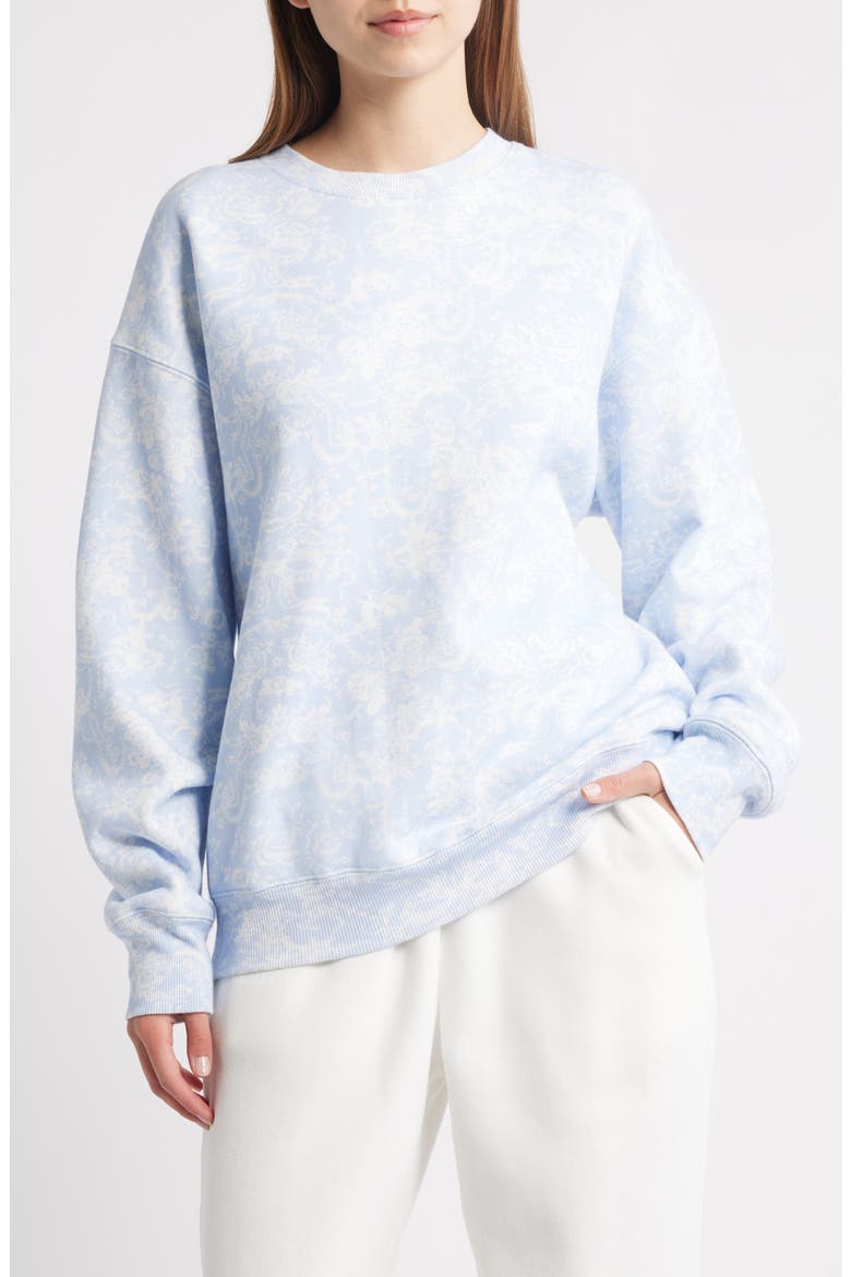 Palo Cotton Blend Sweatshirt, Main, color, BLUE COVE