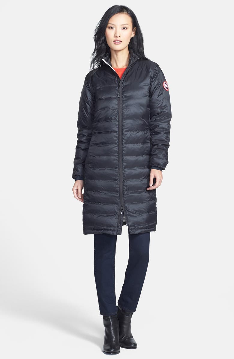 Canada Goose 'Camp' Slim Fit Long Packable Down Coat, Alternate, color, 