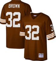 Mitchell & Ness Men's Mitchell & Ness Jim Brown Brown Cleveland Browns Legacy Replica Jersey
