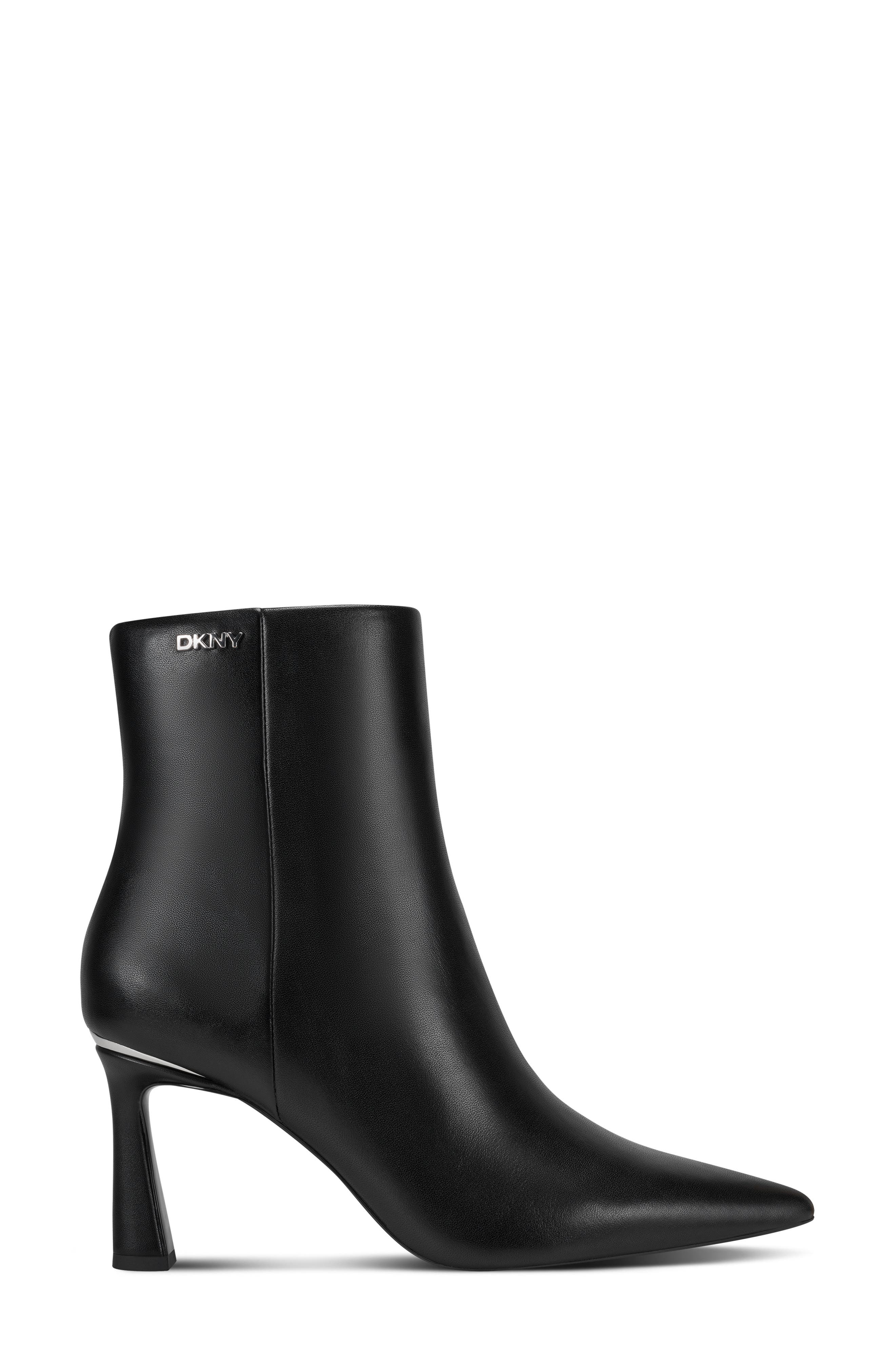 DKNY Caryann Bootie, Alternate, color, Black