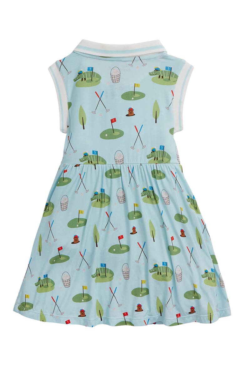 Kids' Gopher It Magnetic Polo Dress, Alternate, color, BLUE