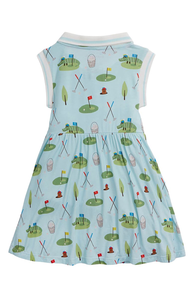 Magnetic Me Kids' Gopher It Magnetic Polo Dress, Alternate, color, Blue