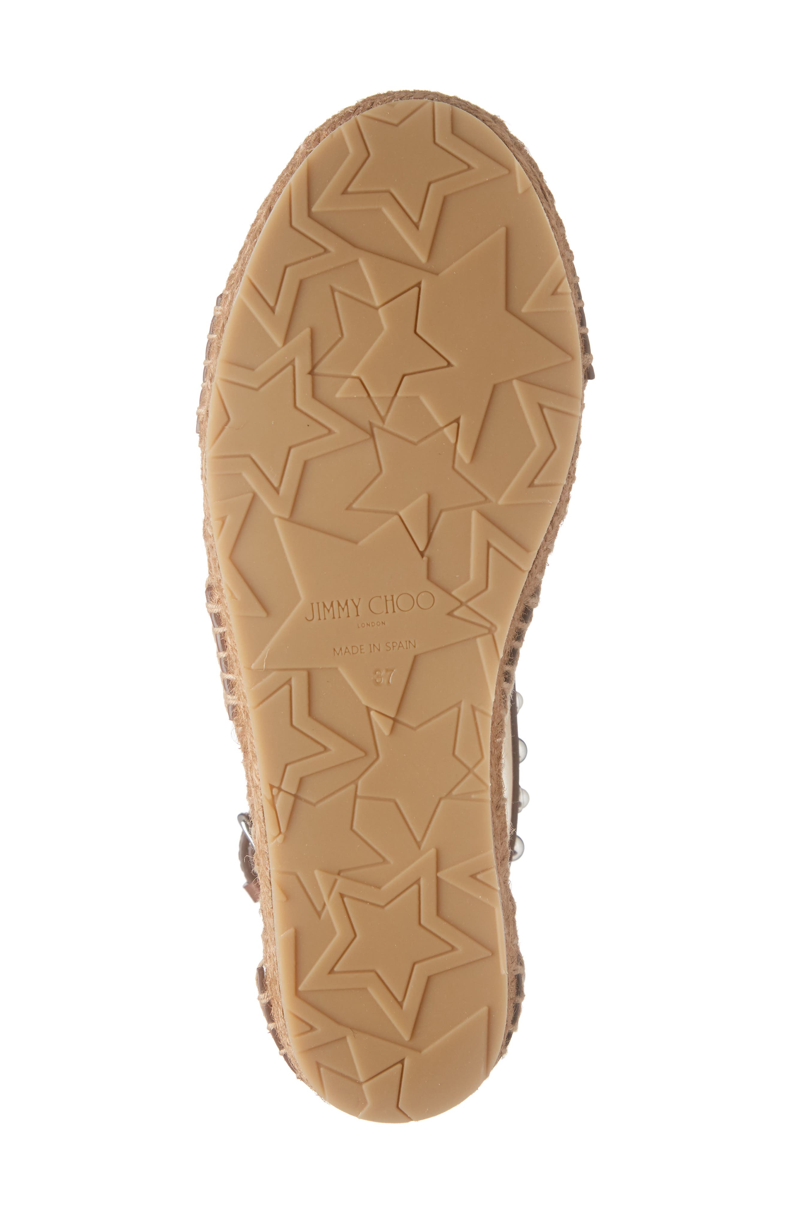 Jimmy Choo Denise Studded Espadrille Sandal, Alternate, color, 
