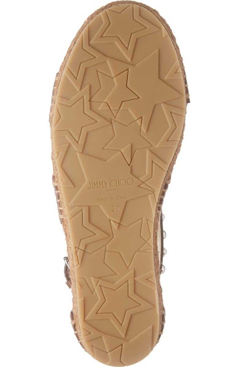 Jimmy Choo Denise Studded Espadrille Sandal, Alternate, color,