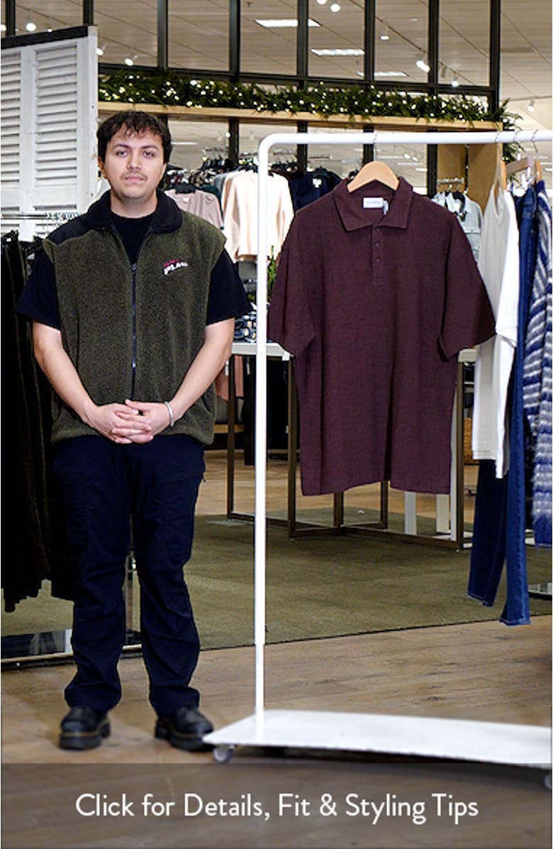 Textured Cotton Polo, sales video thumbnail