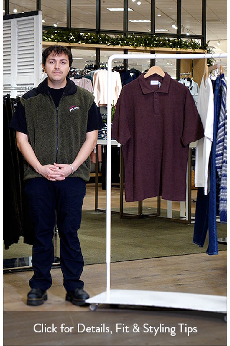 Textured Cotton Polo video