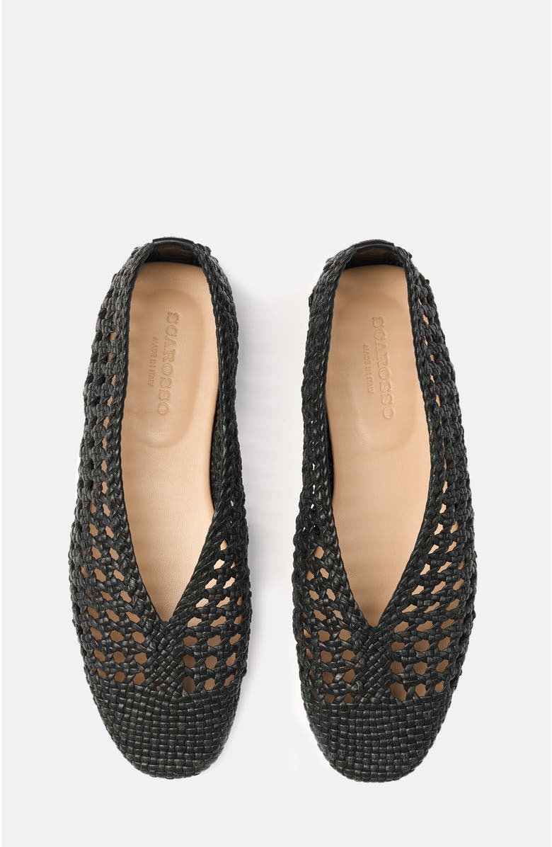 SCAROSSO Ella Ballerinas, Alternate, color, Black - Calf