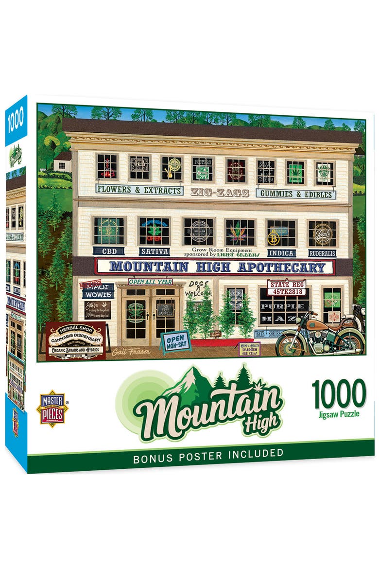 Mountain High 1000 Piece Jigsaw Puzzle, Main, color, Multicolor