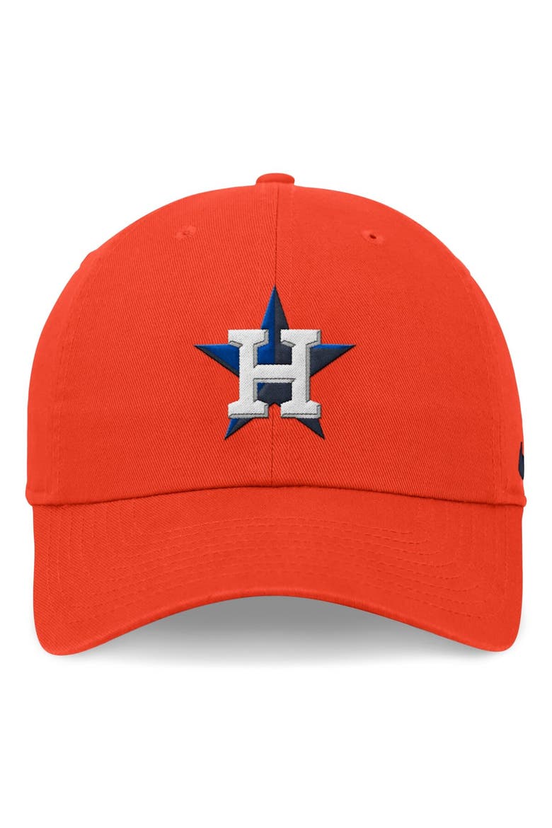Men's Nike Orange Houston Astros Evergreen Club Adjustable Hat, Alternate, color, Orange