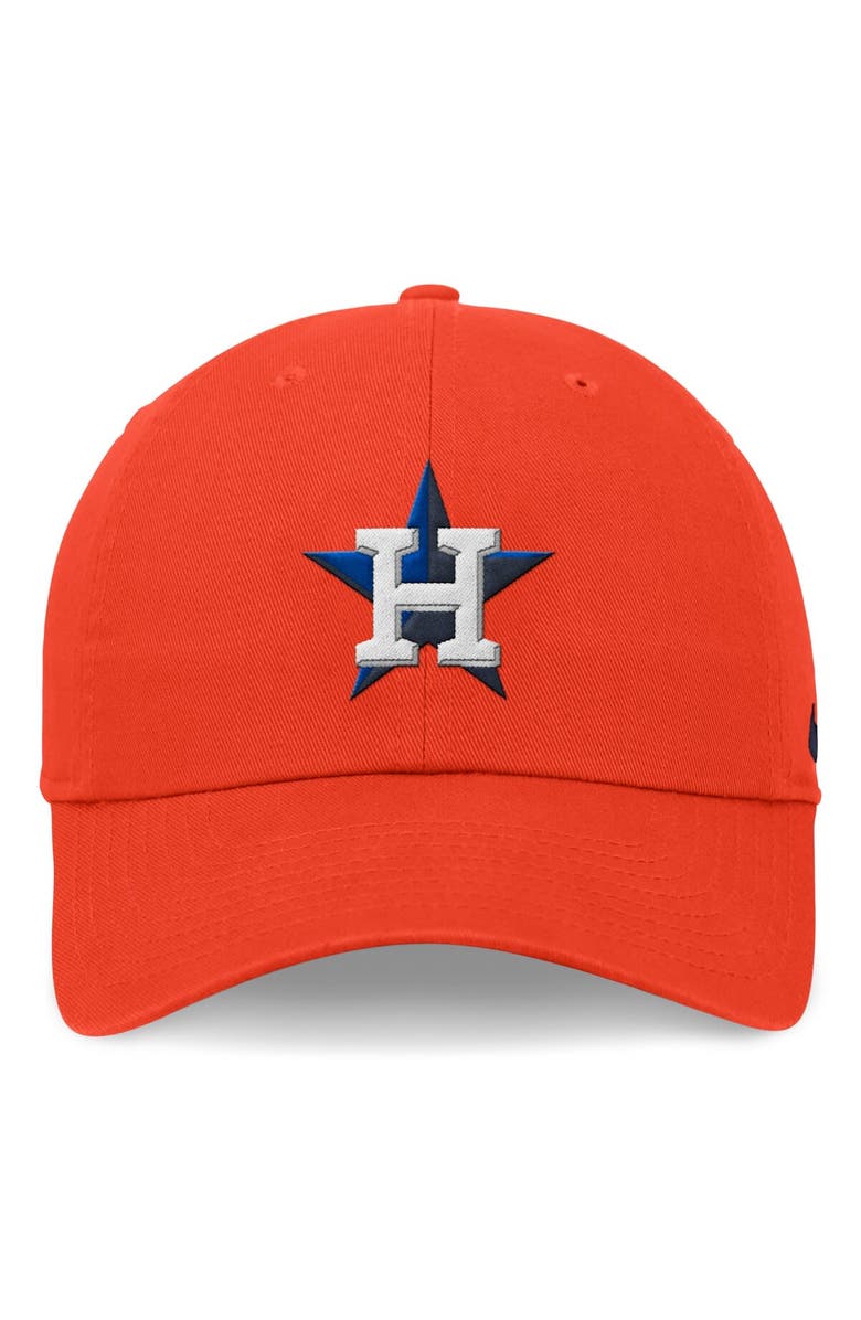 Nike Men's Nike Orange Houston Astros Evergreen Club Adjustable Hat, Alternate, color, Orange