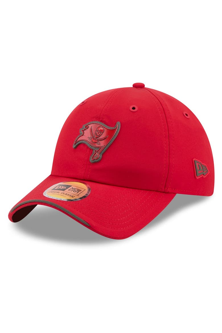 Men's New Era Red Tampa Bay Buccaneers 2026 Sideline Casual Classic Adjustable Hat, Main, color, Red