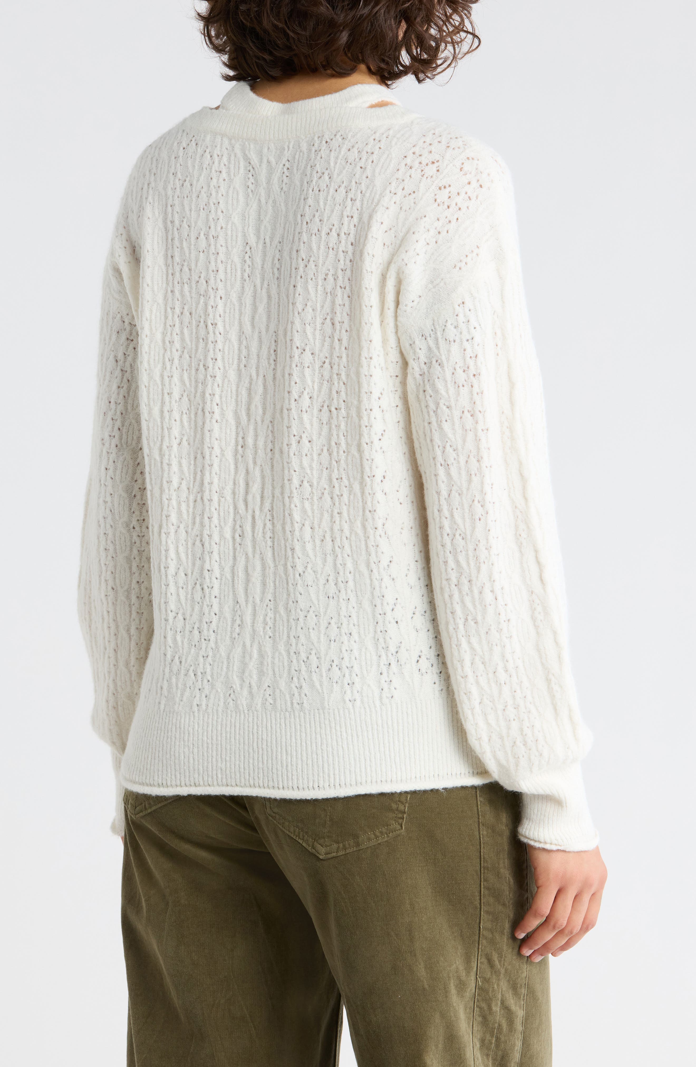 Cutout Sweater - image 4