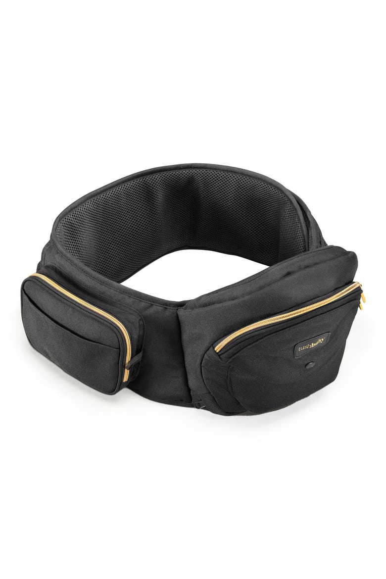 Hip Seat Carrier, Main, color, BLACK/ GOLD
