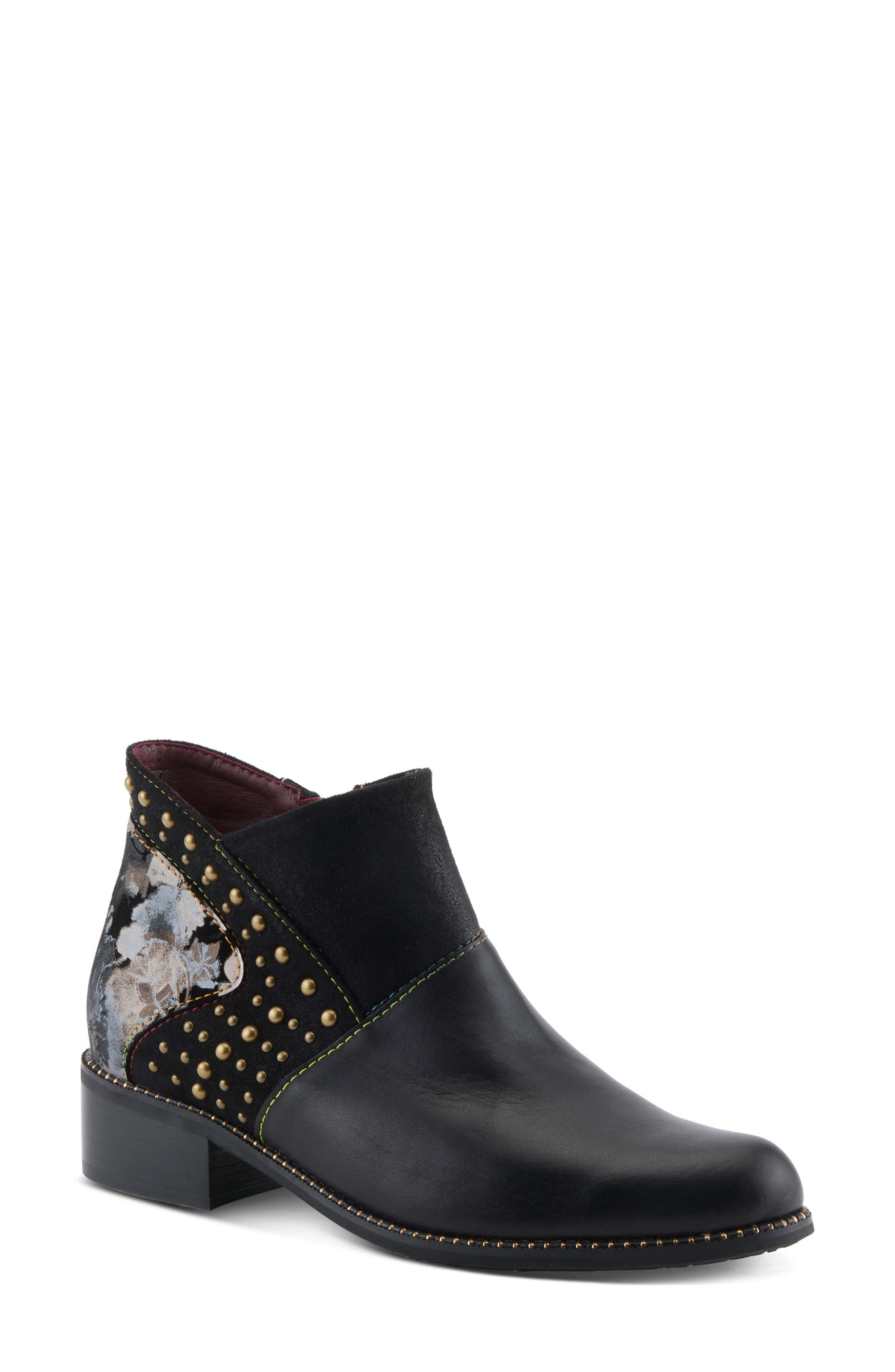 Tiamia Bootie, Main, color, BLACK