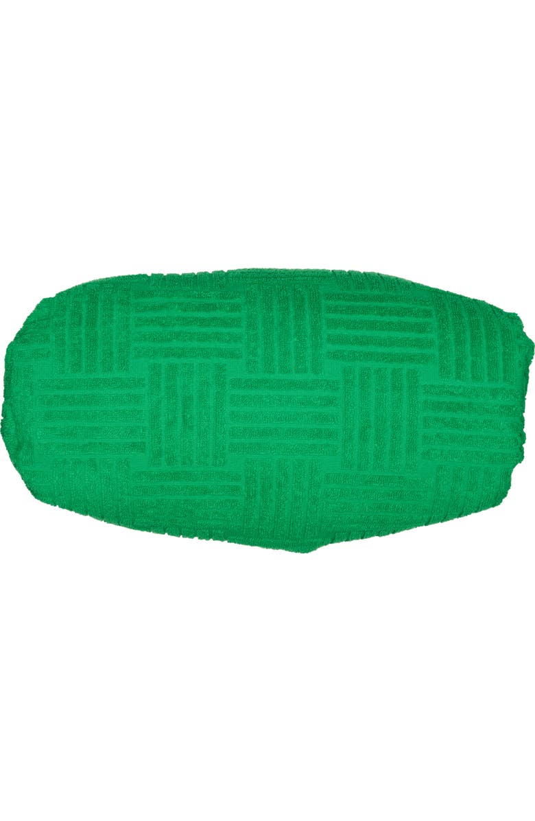 Bottega Veneta The Pouch Jacquard Terry Cloth Clutch, Alternate, color,