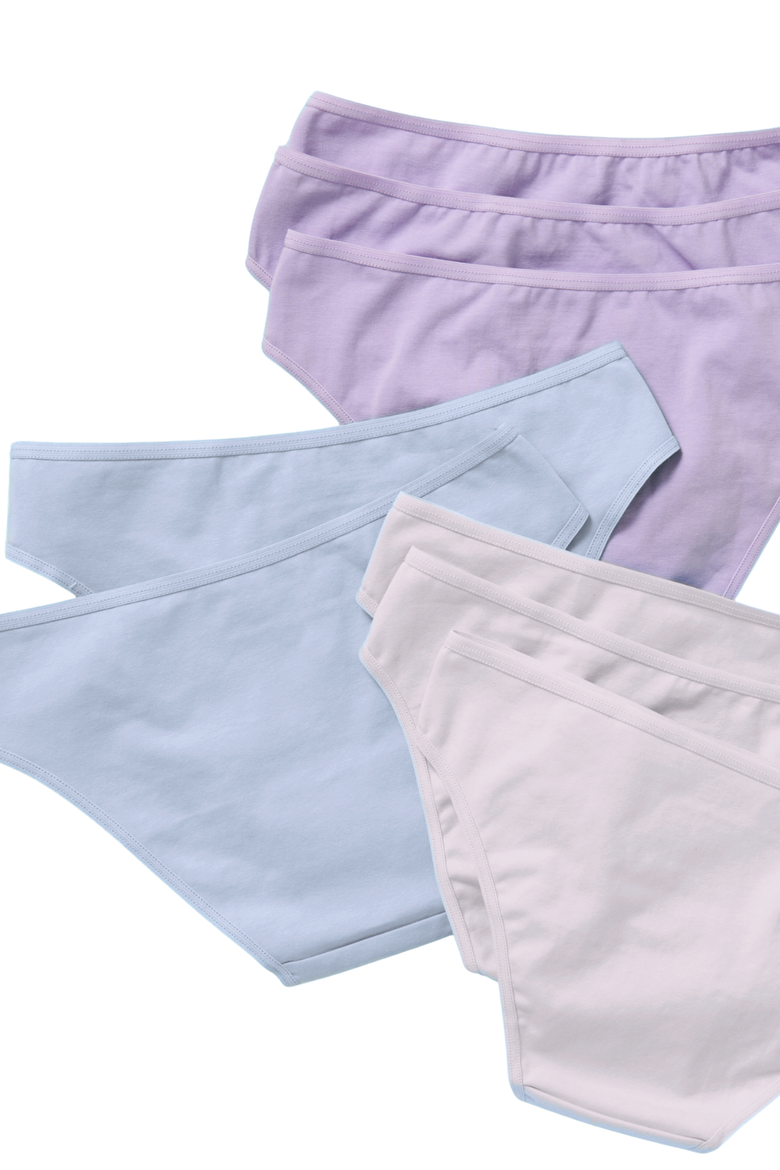 Sunny Cotton Underwear 8PK, Alternate, color, Snap Dragon