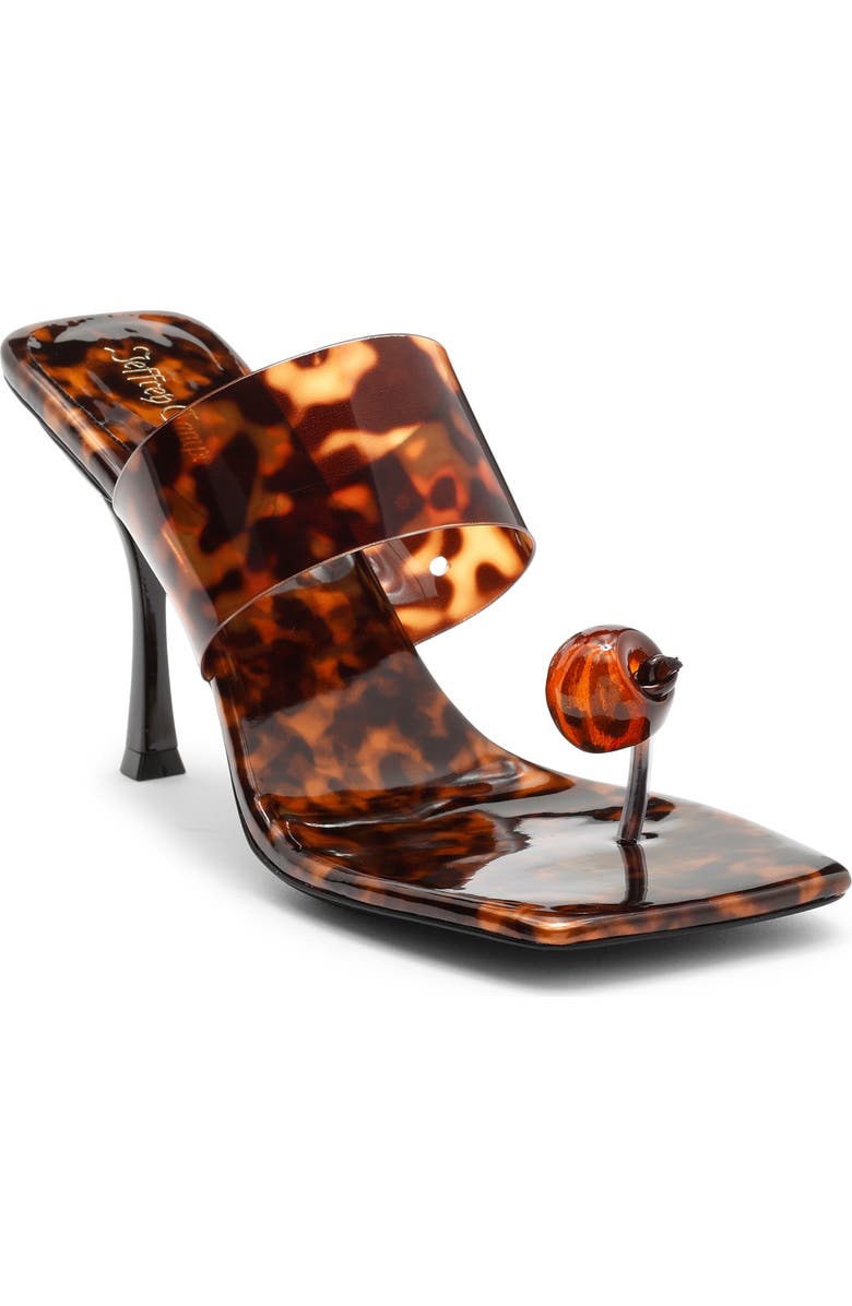 Jeffrey Campbell Aqueous Sandal, Main, color, Tortoise