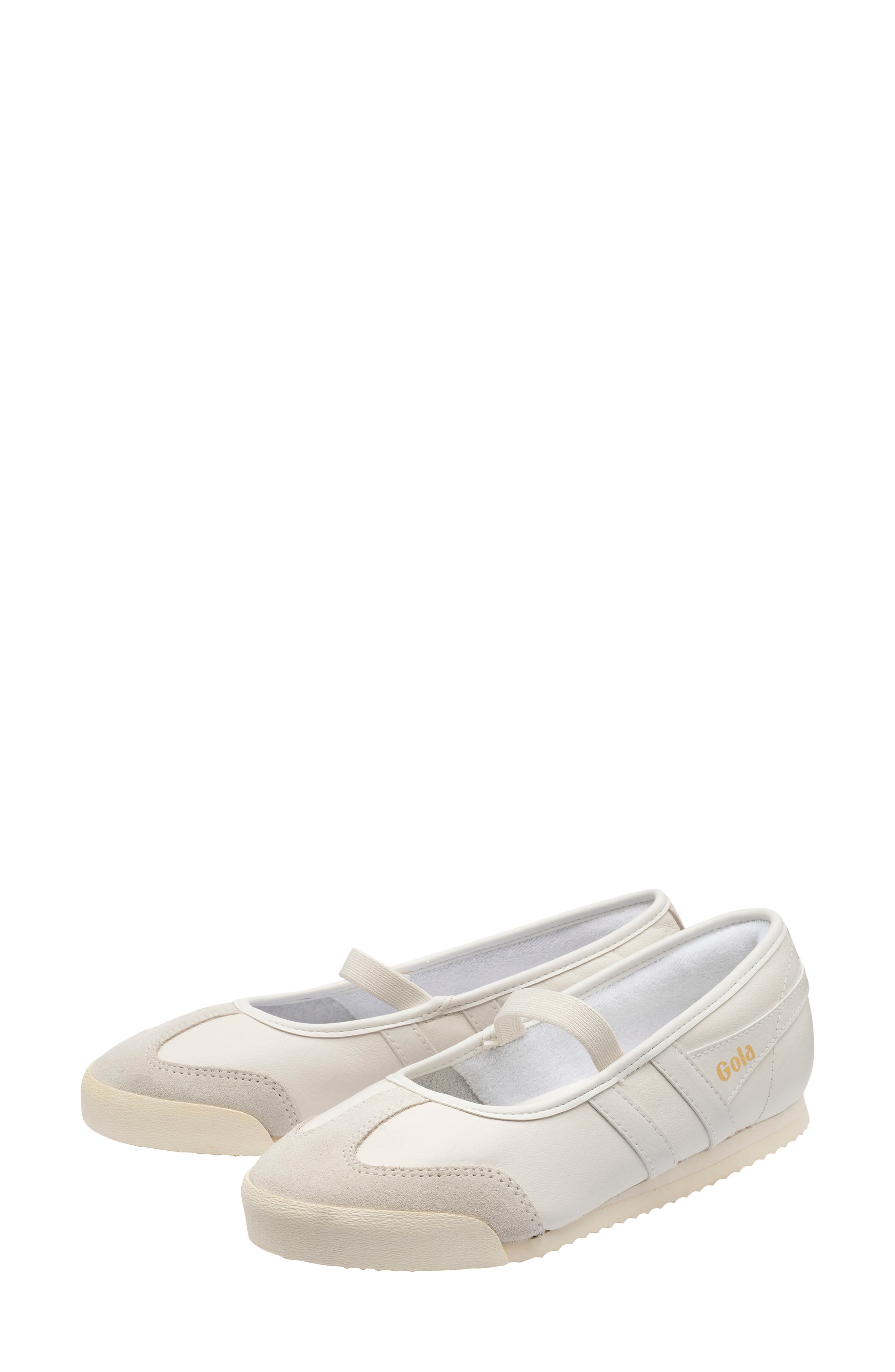 Celestra Leather Mary Jane Sneaker, Alternate, color, WHITE/ WHITE