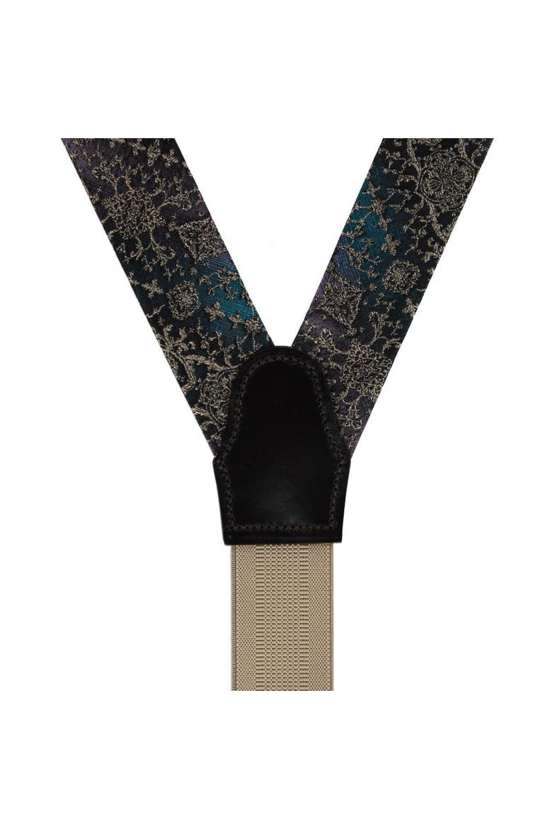 The Spellbound Brocade Silk Button End Novelty Brace, Alternate, color, Multiple