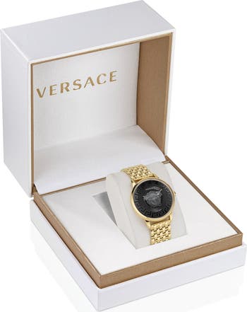 Versace Medusa Alchemy Bracelet Watch, 38mm | Nordstrom