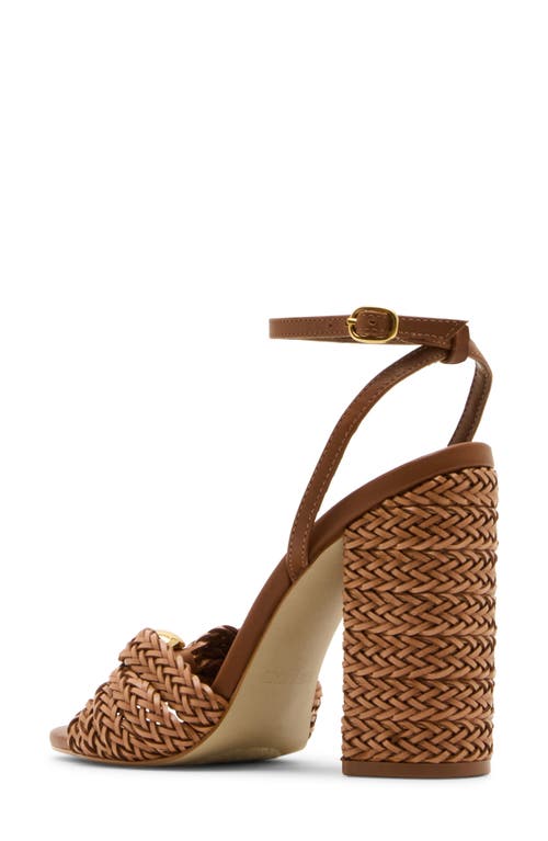 Steve Madden Cheyla Ankle Strap Sandal In Brown
