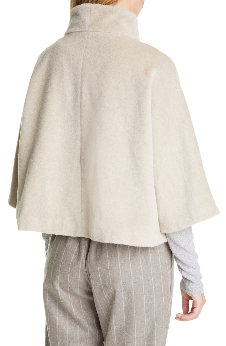 Fabiana Filippi Wool Blend Crop Jacket, Alternate, color, 