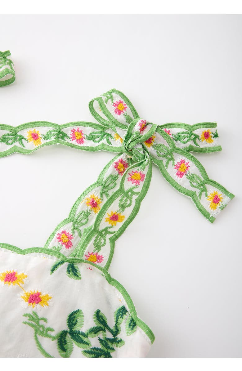 Marlo Kids Kaylee Cotton Embroidered Maxi Dress, Alternate, color, Floral