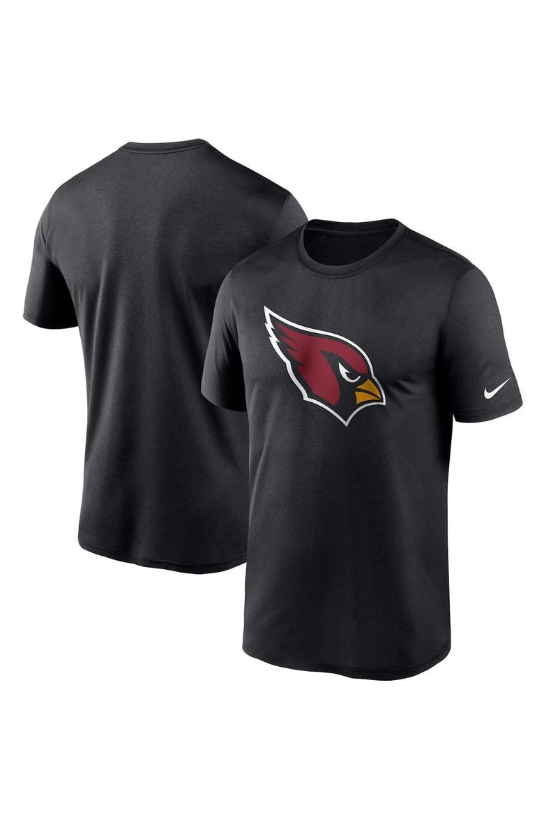 Men's Nike Black Arizona Cardinals Logo Essential Legend Performance T-Shirt, Main, color, Black