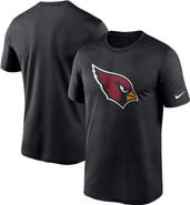 Nike Men's Nike Black Arizona Cardinals Logo Essential Legend Performance T-Shirt